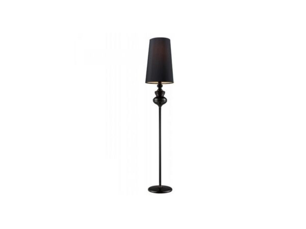 Azzardo AZ0063 Baroco Stojací lampa | E27 | Černá