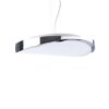 Azzardo AZ0988 Circulo LED stropní svítidlo | 60W | Chrom | Kov