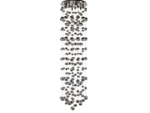 Azzardo AZ1296 Luvia Xxl LED stropní svítidlo | 50W | Chrom | Kov