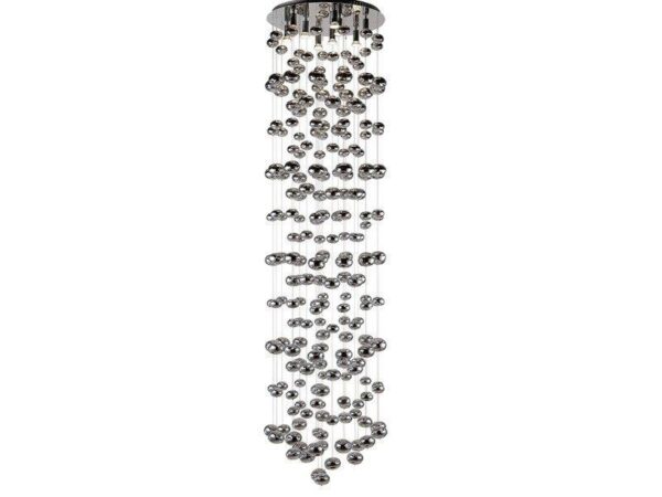 Azzardo AZ1296 Luvia Xxl LED stropní svítidlo | 50W | Chrom | Kov