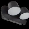 Azzardo AZ2563 Ramona Switch LED bodové svítidlo | Teplá bílá | 6W | Černá