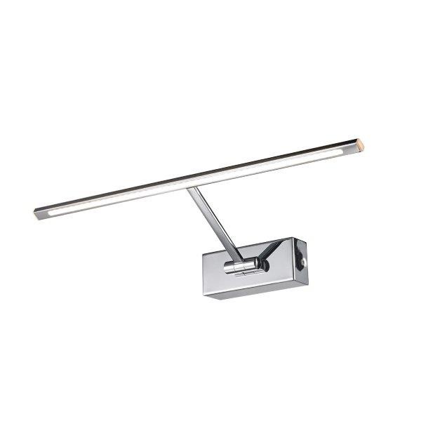 Azzardo AZ2645 Monalisa LED nástěnní svítidlo | Teplá bílá | 8W | Kov | Nikl