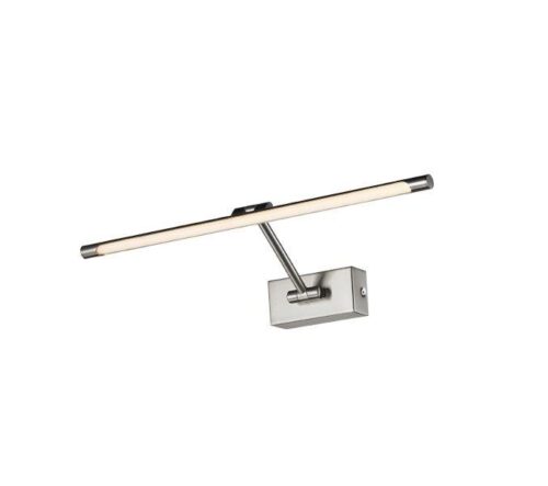 Azzardo AZ2649 Davinci LED nástěnní svítidlo | Teplá bílá | 8W | Kov | Nerez