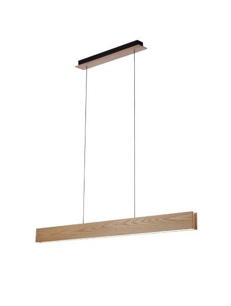 Azzardo AZ2700 Laria LED Dřevěný lustr | Teplá bílá | Dřevo | 50W