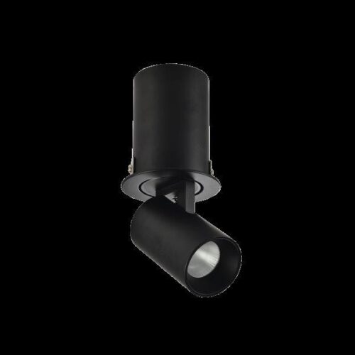 Azzardo AZ2829 Luna LED bodové svítidlo | Teplá bílá | 1,5W | Černá