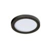 Azzardo AZ2834 Slim Led zápustné svítidlo | Teplá bílá | 6W | Černá