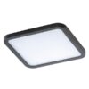 Azzardo AZ2836 Slim Led zápustné svítidlo | Teplá bílá | 12W | Černá
