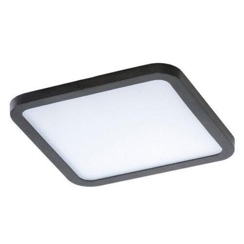 Azzardo AZ2836 Slim Led zápustné svítidlo | Teplá bílá | 12W | Černá
