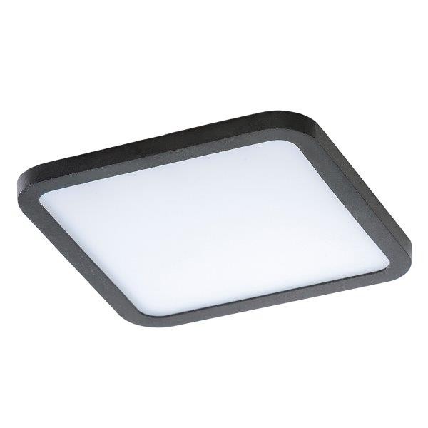 Azzardo AZ2836 Slim Led zápustné svítidlo | Teplá bílá | 12W | Černá