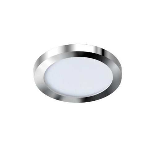 Azzardo AZ2862 Slim LED Zápustné osvětlení | Teplá bílá | 6W | Chrom | Kov