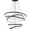 Azzardo AZ2923 Wheel LED stropní svítidlo | Teplá bílá | Černá