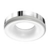 Azzardo AZ2947 Ring LED stropní svítidlo | Teplá bílá | 18W | Chrom | Kov