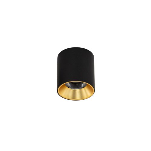 Italux 5902854534395 LED bodové svítidlo | Teplá bílá | 10W | Černá