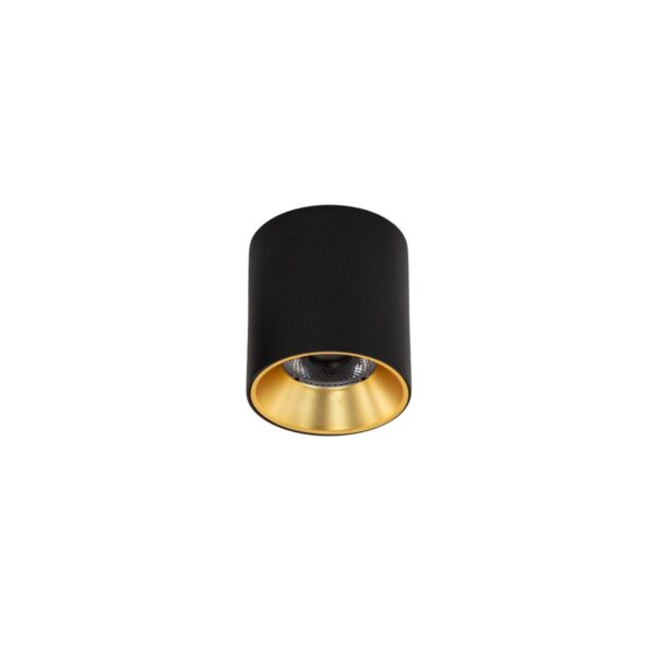 Italux 5902854534395 LED bodové svítidlo | Teplá bílá | 10W | Černá