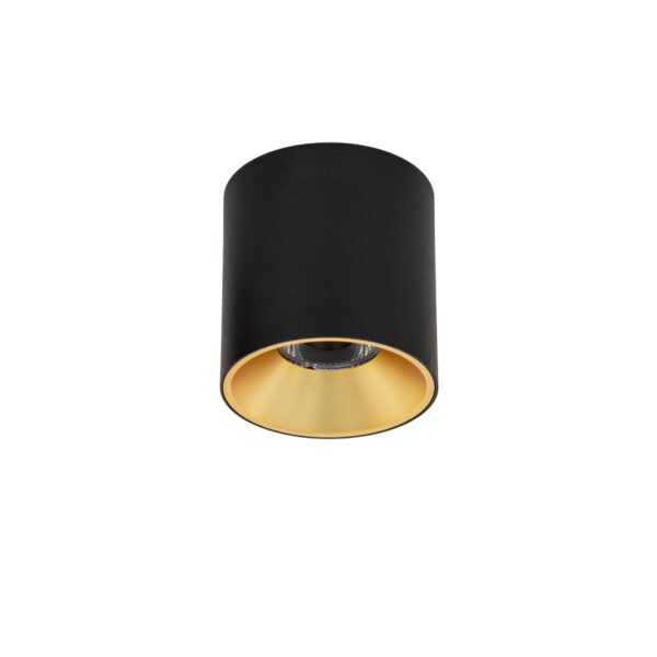 Italux 5902854534401 LED bodové svítidlo | Teplá bílá | 1,5W | Černá