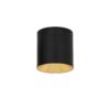 Italux 5902854534401 LED bodové svítidlo | Teplá bílá | 1,5W | Černá