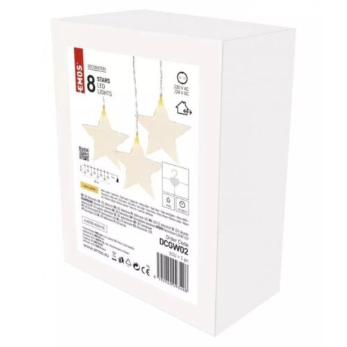 EMOS DCGW02 LED Venkovní závěsné svítidlo | Teplá bílá