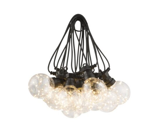 Globo 34090N LED světelný řetěz Almaga 10x0,27W | 220lm | 2700K - černá