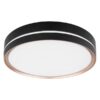 Globo 41759-24 LED stropní svítidlo | Variabilní | Barevný kov | Bronz | Černá | 24W