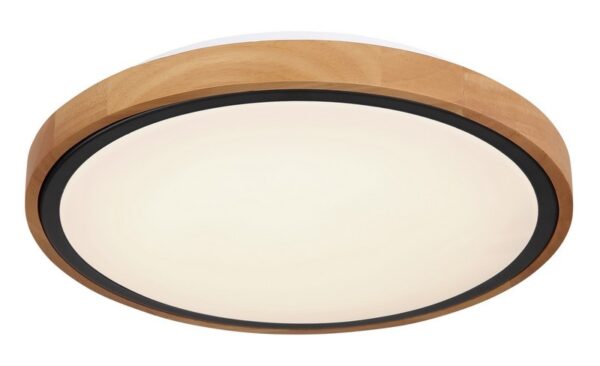 Globo 41764-12 LED stropní svítidlo | Variabilní | Černá | Dřevo | 12W