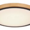 Globo 41764-24 LED stropní svítidlo | Variabilní | Černá | Dřevo | 24W