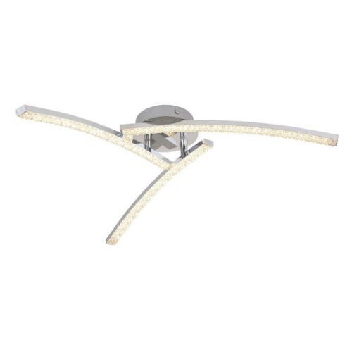 Globo 67169-18IP LED Koupelnové stropní svítidlo | Variabilní | Chrom | Kov | 18W
