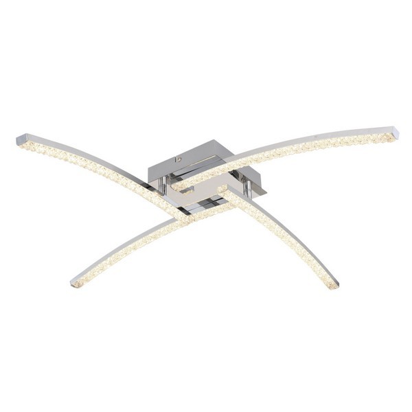 Globo 67169-24IP LED Koupelnové stropní svítidlo | Variabilní | Chrom | Kov | 24W