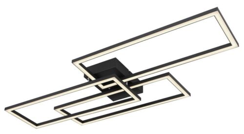 Globo 67247-58SH Smart LED Přisazené stropní svítidlo | Variabilní | Černá | 58W