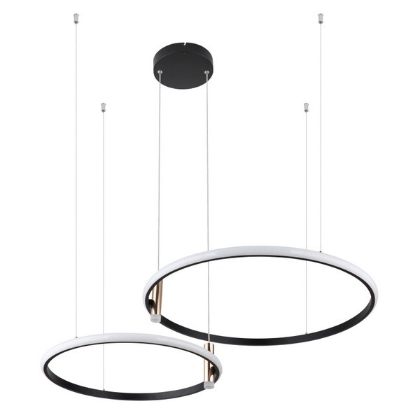Globo 67300H Coco LED stropní svítidlo | Variabilní | Barevný kov | Černá | Zlatá | 55W
