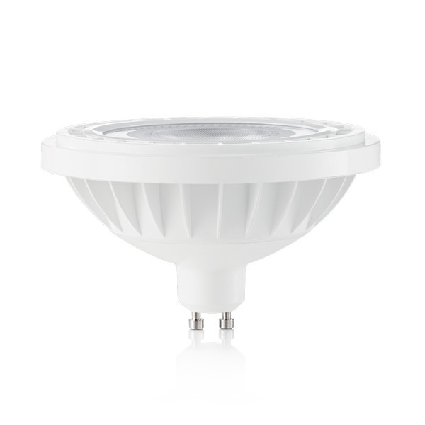 Ideal lux 183794 LED žárovka GU10 | Teplá bílá | 12W | Bílá