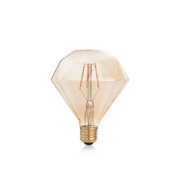 Ideal lux 201269 Vintage LED žárovka E27 | Teplá bílá | 4W