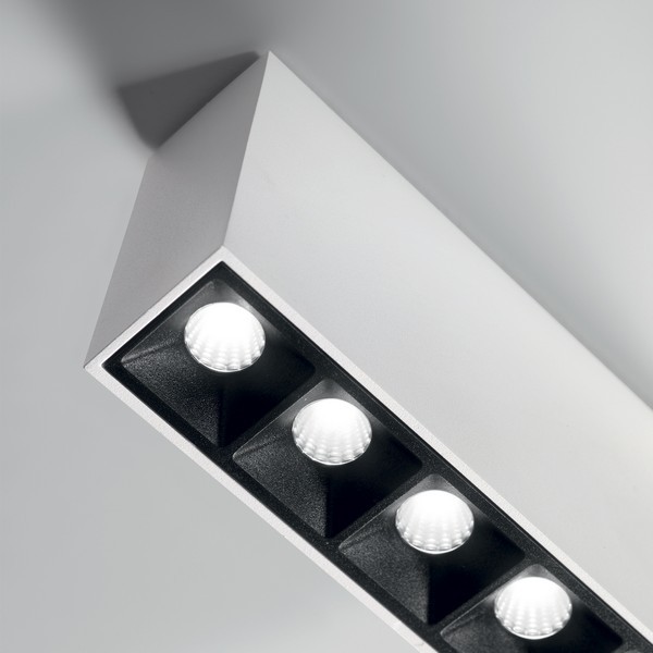 Ideal lux 248530 Lika LED Přisazené stropní svítidlo | Teplá bílá | Bílá | 12,5W