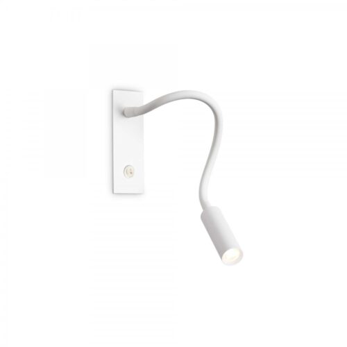 Ideal lux 285320 Io Ap LED nástěnní svítidlo | Teplá bílá | Bílá | 3W