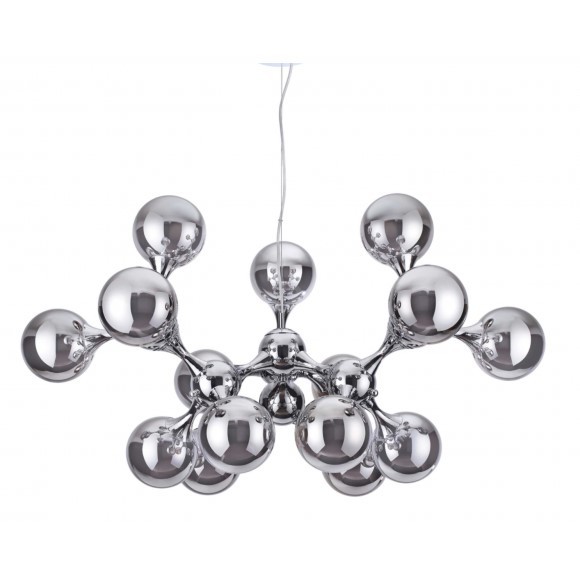 Ideal lux 200491 Nodi Lustr | E14 | Chrom | Kov