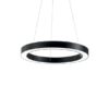 Ideal lux 222097 Oracle LED stropní svítidlo | Teplá bílá | Černá | 31W
