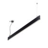 Ideal lux 241975 Linus LED stropní svítidlo | Teplá bílá | Černá | 32W