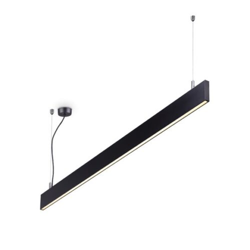 Ideal lux 241975 Linus LED stropní svítidlo | Teplá bílá | Černá | 32W
