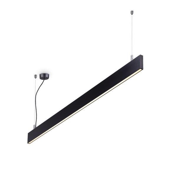 Ideal lux 241975 Linus LED stropní svítidlo | Teplá bílá | Černá | 32W