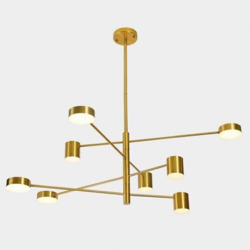 Italux 5900644313489 LED lustr | Teplá bílá | Barevný kov | Měď | 36W