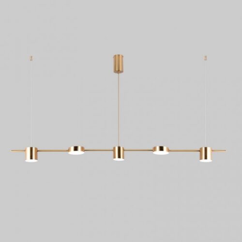 Italux 5900644313823 LED lustr | Teplá bílá | Barevný kov | Mosaz | 30W