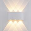 Italux 5900644315179 LED Nástěnné venkovní světlo | Teplá bílá | Bílá | 6W