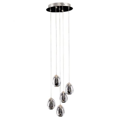Italux 5900644315919 LED stropní svítidlo | Teplá bílá | Chrom | Kov | 24W