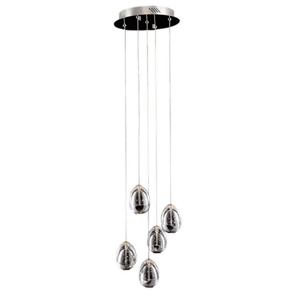 Italux 5900644315919 LED stropní svítidlo | Teplá bílá | Chrom | Kov | 24W