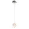Italux 5900644316077 LED stropní svítidlo | Teplá bílá | Chrom | Kov | 4,2W