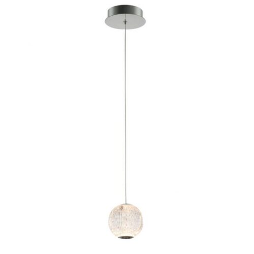 Italux 5900644316077 LED stropní svítidlo | Teplá bílá | Chrom | Kov | 4,2W