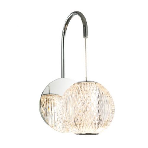 Italux 5900644316107 LED nástěnní svítidlo | Teplá bílá | Chrom | Kov | 4,2W
