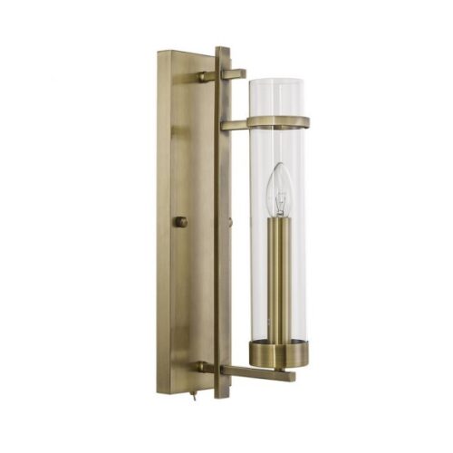 Italux 5900644316947 Nástěnné svítidlo | E14 | Barevný kov | Bronz