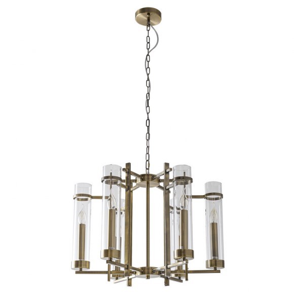 Italux 5900644316978 Lustr | E14 | Barevný kov | Bronz