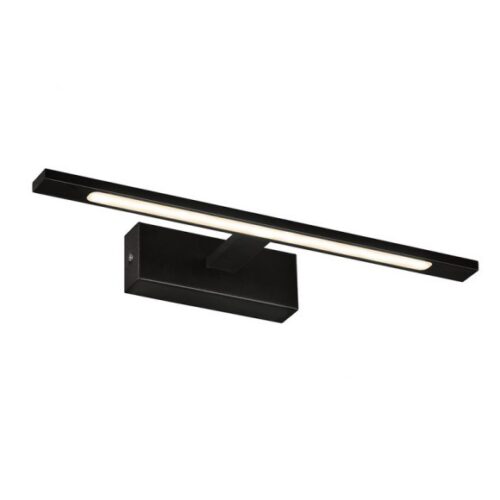 Italux 5900644317111 LED Koupelnové nástěnní svítidlo | Teplá bílá | Černá | 12W