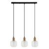 Italux 5900644319023 Lustr | E27 | Barevný kov | Bílá | Bronz | Černá